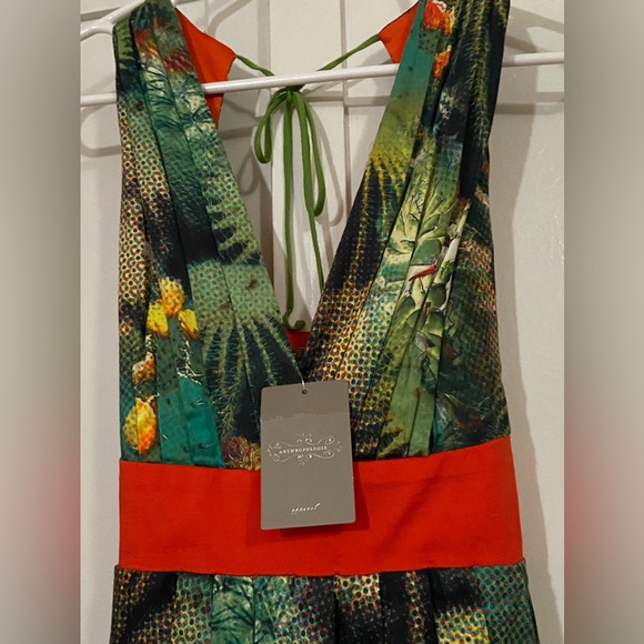 Anthropologie Eva Franco Oroya Cactus Dress - Picture 5 of 11